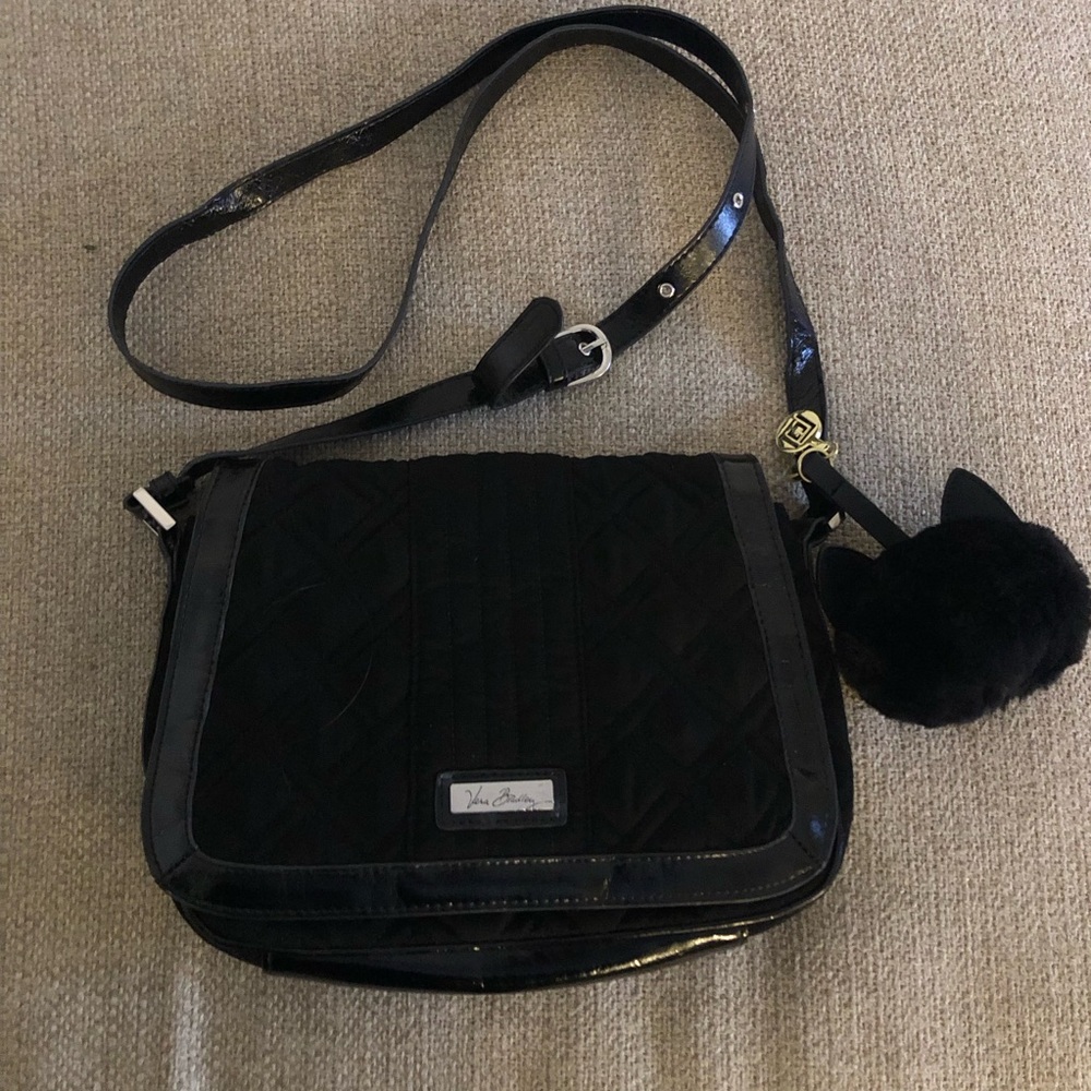 Vera Bradley Black Shoulder Bag